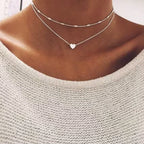Minimal Heart Necklace – Elegant Everyday Jewelry