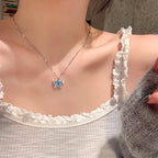 Minimal Crystal Necklace – Elegant Everyday Jewelry
