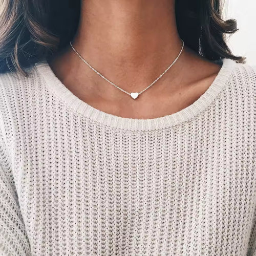 Minimal Heart Necklace – Elegant Everyday Jewelry