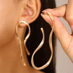 Irregular Statement Earrings – Bold Minimalist Trend Jewelry